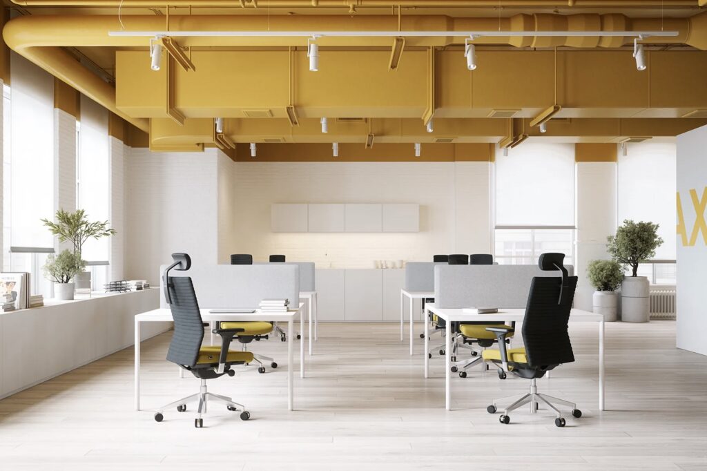 element kontoritoolid avatud kontoris